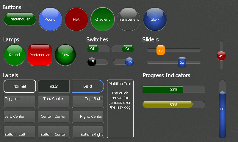 jControls CF35: A Free .Net Control LIbrary for CUWIN Windows CE Panel PCs  - COMFILE Technology